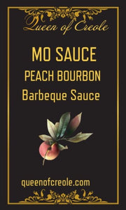 Mo’ Sauce Peach Bourbon BBQ Sauce 24oz